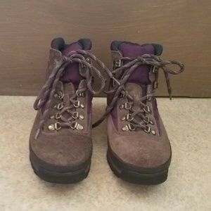 Timberland Womens Suede Lace Up Ankle Hiking Boots